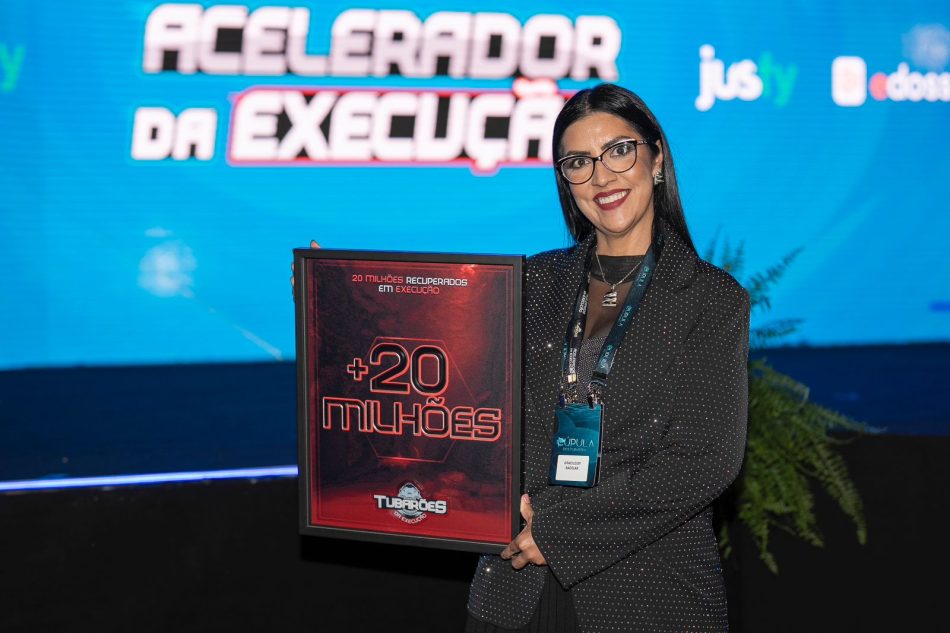 oto: Divulgação. Gracileidy Bacelar durante evento Acelerador da Execução.