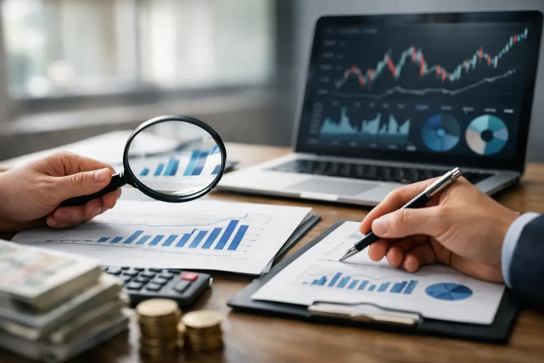 Guia de investigação financeira para decisões seguras